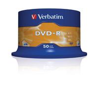 Verbatim 43548 4.7GB 16x DVD-R Matt Silver - 50pk Spindle