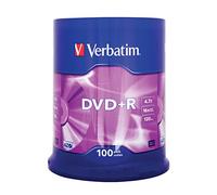 Verbatim DVD+R Matt Silver 4.7 GB 100 pc(s)