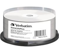 Verbatim 43743 BD-R Single Layer 25GB 6X DL+ Thermal 25 Pack