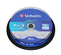 Verbatim 43746 BD-R DL 50GB 6x - 10 Pack Spindle 10 Pack Spindle BD-R (Blu-ray)