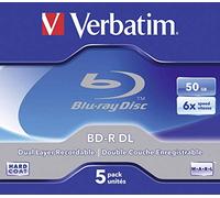 Verbatim 43748 BD-R DL 50GB 6x - 5 Pack Jewel Case