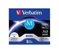 Verbatim 43834 blank Blu-Ray disc BDXL 100 GB 5 pc(s)
