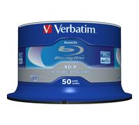 Verbatim (43838) BD-R SL Datalife 25GB 6X 50 Pack Spindle No ID