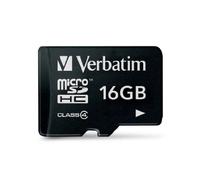 Verbatim 44007 16GB Class 4 Micro SDHC Card