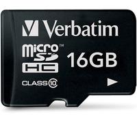 Verbatim 44010 16 GB Class 10 Microsdhc Memory Card
