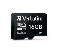 Verbatim MicroSDHC Class 10 16GB Memory Card
