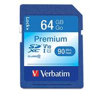 Verbatim SD SDXC Memory Card exFAT File System Class 10 - 44024