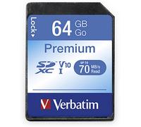 Verbatim SD SDXC Memory Card exFAT File System Class 10 - 44024