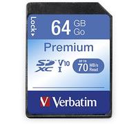 Verbatim SD SDXC Memory Card exFAT File System Class 10 - 44024
