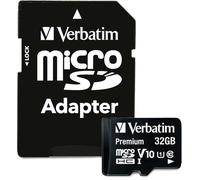 Verbatim 44083 32GB Class 10 Micro SDHC with Adapter