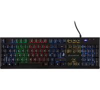 VERBATIM 48711 RGB KEYBOARD X2 AZERTY FRANC