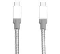 Verbatim USB-C to USB-C Stainless Steel Sync & Charge Cable USB 3.1 GEN 2 30cm