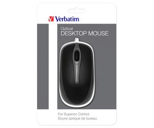 Verbatim 49019 mouse Office Ambidextrous USB Type-A Optical 1000 DPI