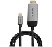 Verbatim 49146 USB-C Adapter USB-C plug to RJ45 socket 0.10 m USB ...