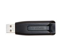 Verbatim 49189 USB 3.2 Gen 1 Flash Drive - 128GB Black Slide Design