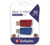 VERBATIM 49308 CLE 32GB USB 3.0 PK2 R BLUE