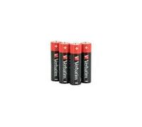 Verbatim (49501) AA Battery Alkaline 4 Pack Shrink Wrap