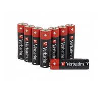 Verbatim (49503) AA Battery Alkaline 8 Pack (Hangcard)