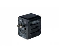 Verbatim 49543 power plug adapter Universal Black