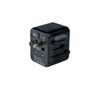 Verbatim 49543 power plug adapter Universal Black