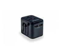 Verbatim (49543) UTA-01 Universal Travel Adapter with 2 x USB-A Ports