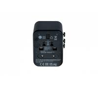 Verbatim 49544 power plug adapter Universal Black
