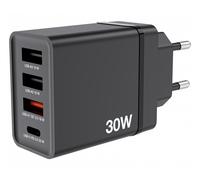 Verbatim 49700 USB Wall Charger 30W. Black