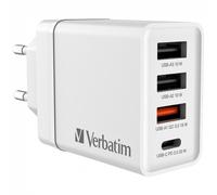 Verbatim 49701 USB Wall Charger 30W. White