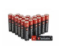 VERBATIM Premium AAA alkaline batteries - 1.5V - AAA-LR03 micro - batteries-AAA - batteries for MP3-player, camera, remote control, shaver and more - premium alkaline battery - 20 pieces