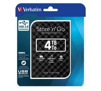 Verbatim 4TB Portable External Hard Drive Store 'n' Go USB 3.0 FREE Delivery