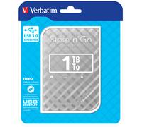 Verbatim 53197 Portable Hard Drive 1TB Silver