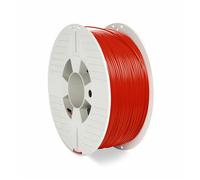 Verbatim 55053. Printing material: Polyethylene Terephthalate Glycol (PETG) Printing colours: Red Brand compatibility: Any brand. Weight: 1 kg Thickness: 1.75 mm. Quantity per pack: 1 pc(s) Package type: Box