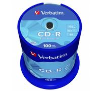 Verbatim CD-R 700 MB Extra Protection Spindle Pack of 100