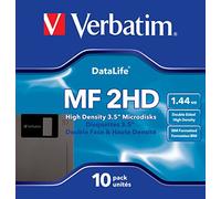 Verbatim 87410 MF2HD 3.5 Inch DS/HD IBM 1.44 MBDiskettes (Pack of 10)