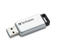 Verbatim Secure Pro 64GB USB 3.0 (3.1 Gen 1) USB Type-A connector Black, Grey USB flash drive