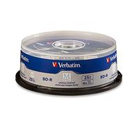 Verbatim 98809 M-DISC BD-R 25GB / 1-4x, 25-Disc Cakebox