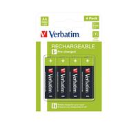 Verbatim Aa Rchb Batteries PK4