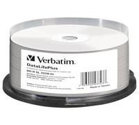 Verbatim BD-R Blank Blu-ray Discs 25 GB - 6x Burning Speed, Printable, 25-Pack Spindle 43743