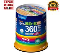Verbatim Blank Blu-ray BD-R DL 50GB 1-6x Speed 100 disc VBR260RP100SV1 BRAND NEW
