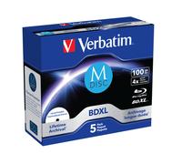 Verbatim Blu-ray BD-R DL Dual Layer 50GB 100GB M-DISC Inkjet Thermal Rewritable