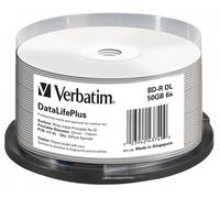 Verbatim Blu-ray BD-R DL Dual Layer 50GB 100GB M-DISC Inkjet Thermal Rewritable