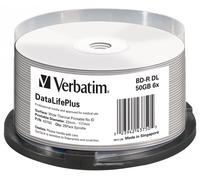 Verbatim Blu-ray BD-R DL Dual Layer 50GB 100GB M-DISC Inkjet Thermal Rewritable
