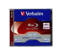 Verbatim Blu Ray Disc With Case 25GB Quality Super Hard Coat Extra Flexibility