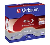 Verbatim BR BD-RE Dual-Layer 50GB scratchGuard 5p Single (Blu-ray)