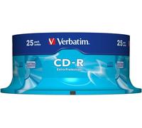 Verbatim CD-R Extra Protection 52x 700MB Spindle Pack of 25