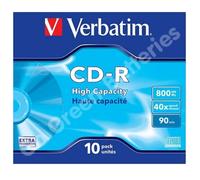 Verbatim CD-R 16x 80min Audio (Live It) - 10 Pack