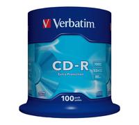 Verbatim CD-R Datalife Non-AZO 52x 700MB Pack of 100 43411