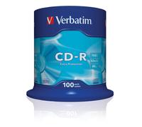 Verbatim CD-R Datalife Non-AZO 52x 700MB Pack of 100 43411