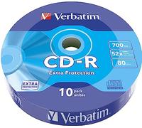 Verbatim 43725 10x CD-R 700 MB (80 min) 52x Spindle
