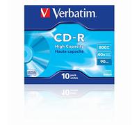 Verbatim 43428 CD-R High Capacity 40x 800MB - Pack Of 10